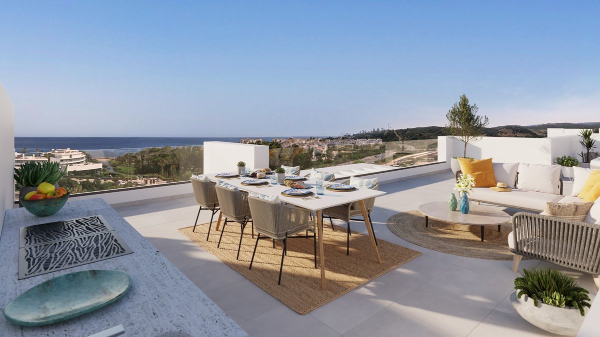 Moderne Penthouse Wohnungen nur wenige Schritte zum Strand 